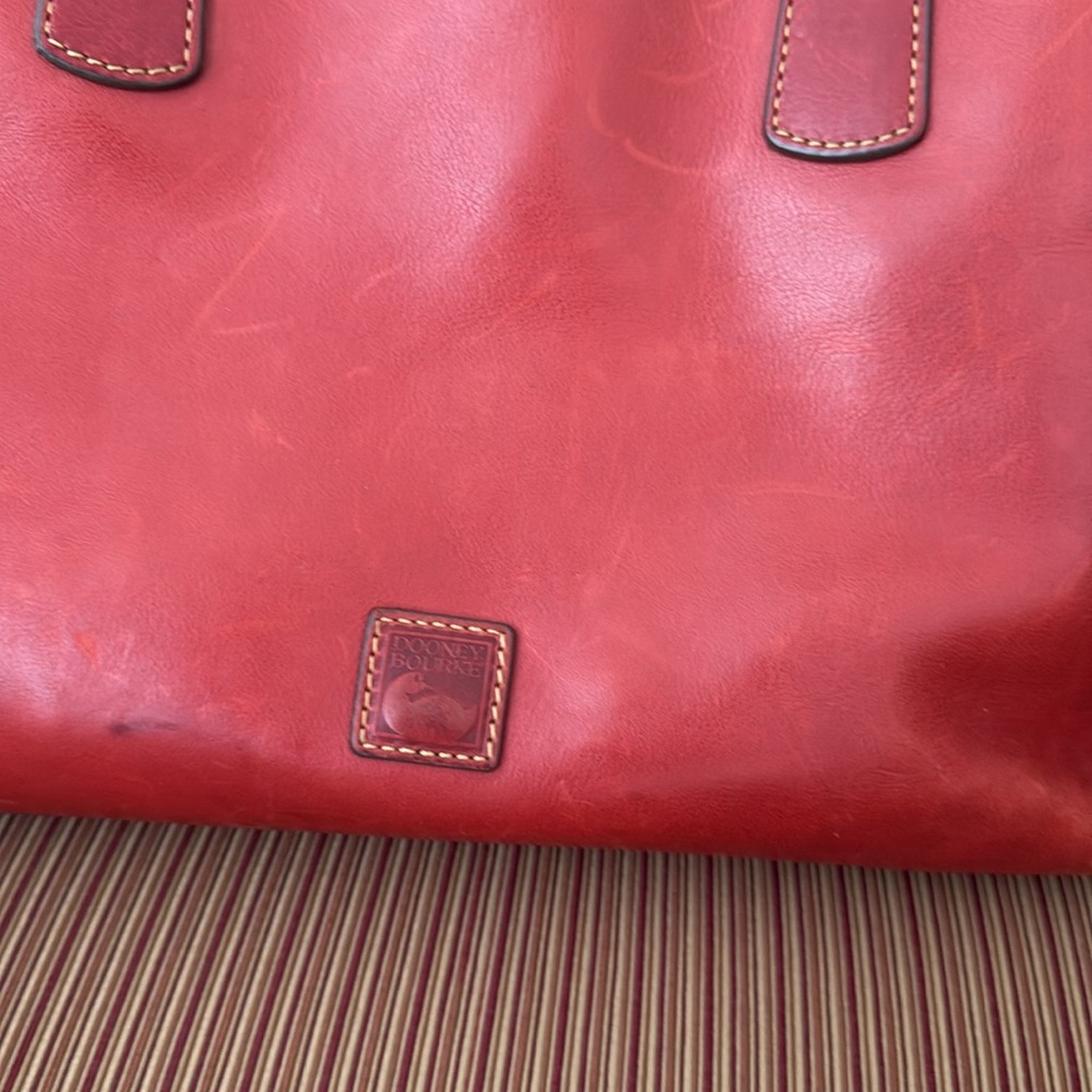 Vintage Dooney & Bourke Florentine Russell Tote - Picture 2 of 10